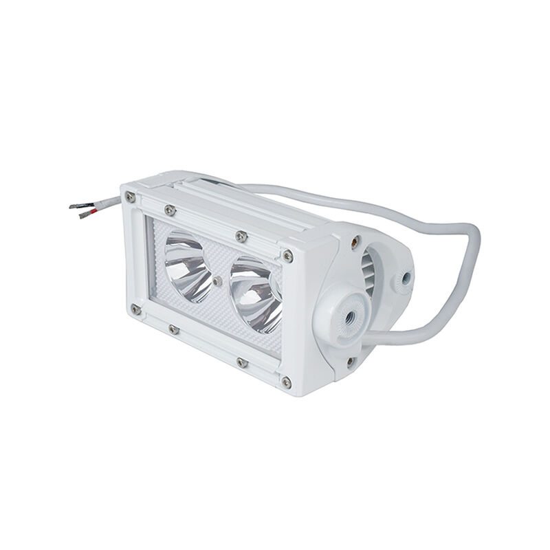 New - 6.5inch Marine Grade Single Row Straight Light Bar with 20-Watt 2 x 10W High Intensity OSRAM LEDs image number 2