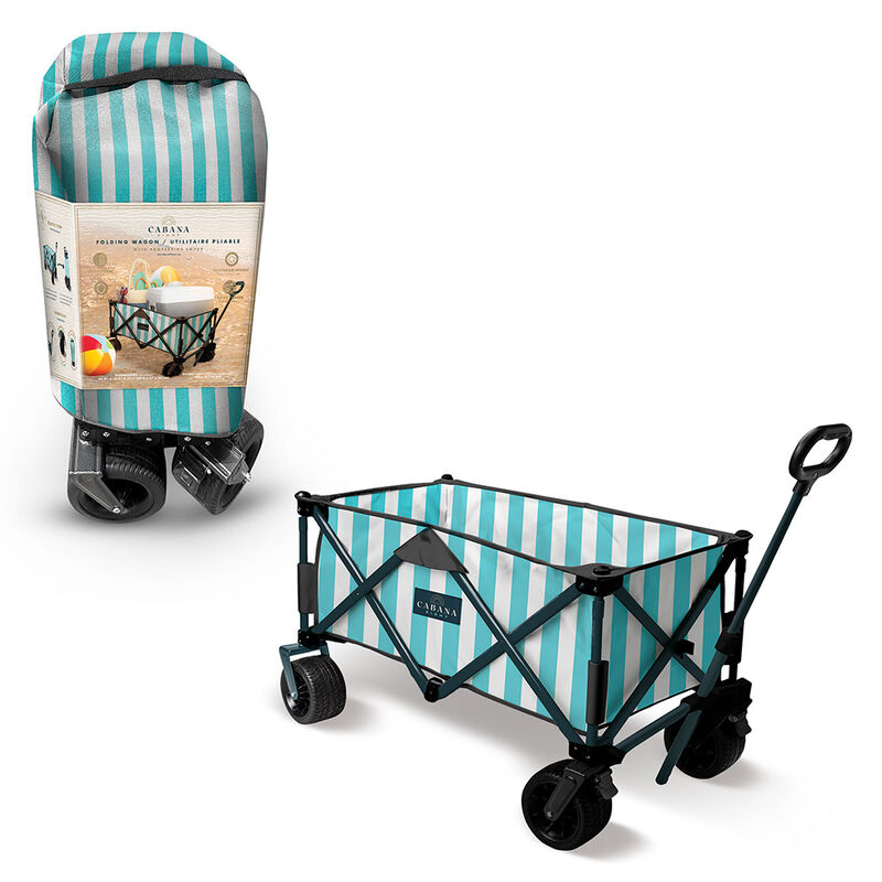 Cabana 8 Turquoise/Blue Folding Wagon  image number 2