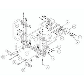 Roadmaster Crossbar Style Baseplate Kit&mdash;2008-2015 Smart Fortwo (52285-1)