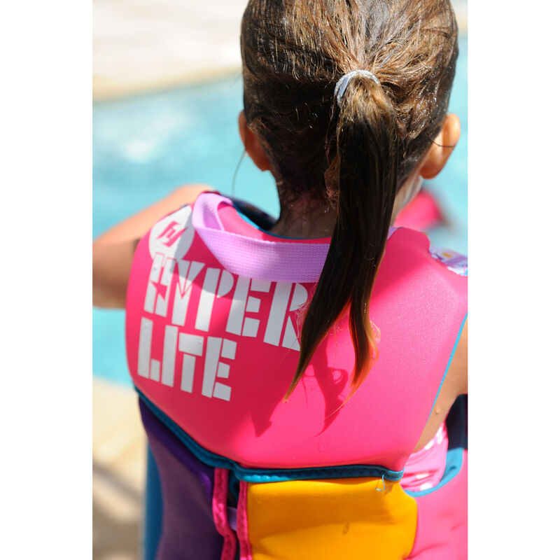 Hyperlite Girl's Child Indy Neoprene Life Jacket image number 6
