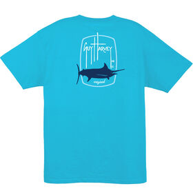 Guy Harvey Men's Barrel Logo Short-Sleeve Tee