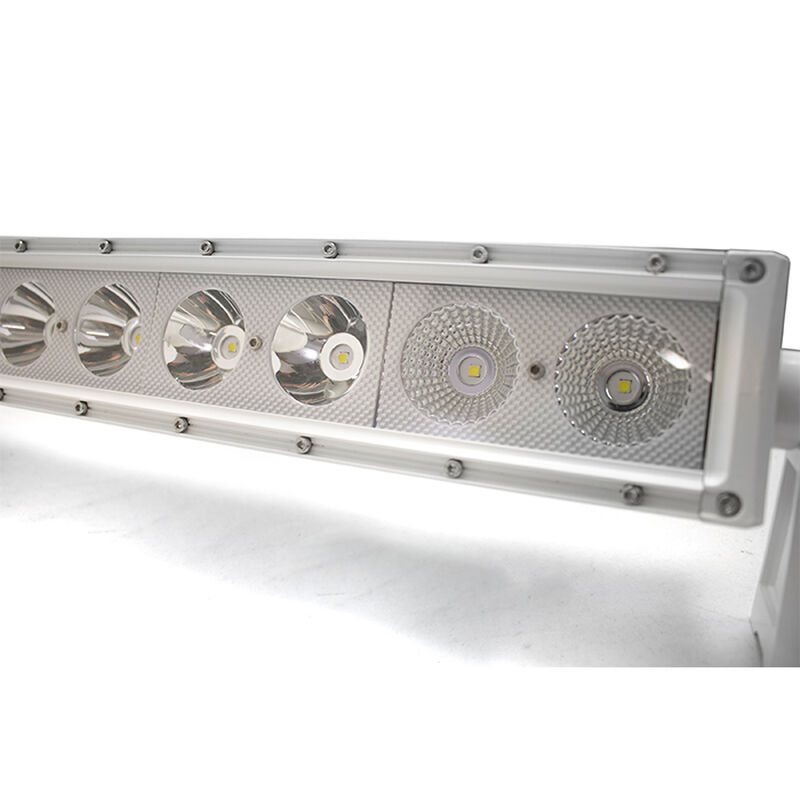 New - 22.5inch Marine Grade Single Row Straight Light Bar with 100-Watt 10  x 10W High Intensity OSRAM LEDs image number 3