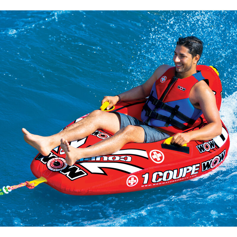 WOW Coupe 1-Person Towable Tube image number 5