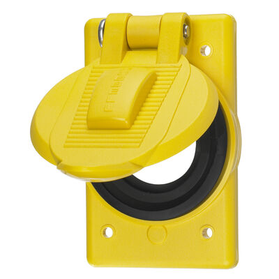 Hubbell Dockside Spring Loaded Cover Plate
