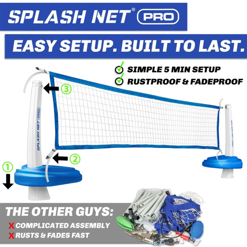 GoSports Splash Net PRO Pool Volleyball Set  image number 3