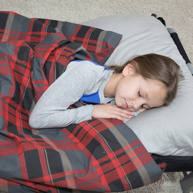 Disc-O-Bed Children's Duvalay Luxury Sleeping Pad, Lumberjack image number 6