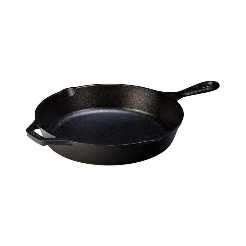 Lodge Cast Iron Seasoned 10.25" Skillet with Assist Handle image number 1