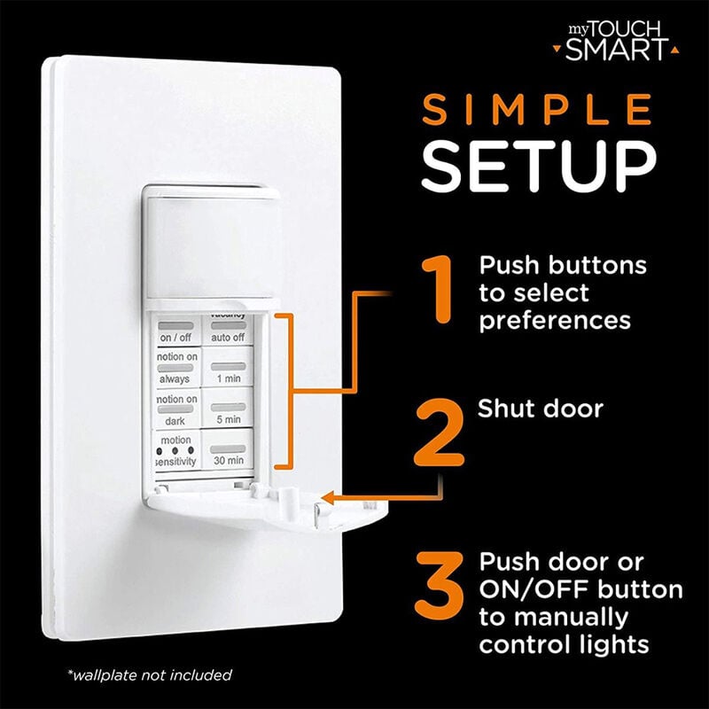 myTouchSmart SimpleSet In-Wall Digital Timer image number 4