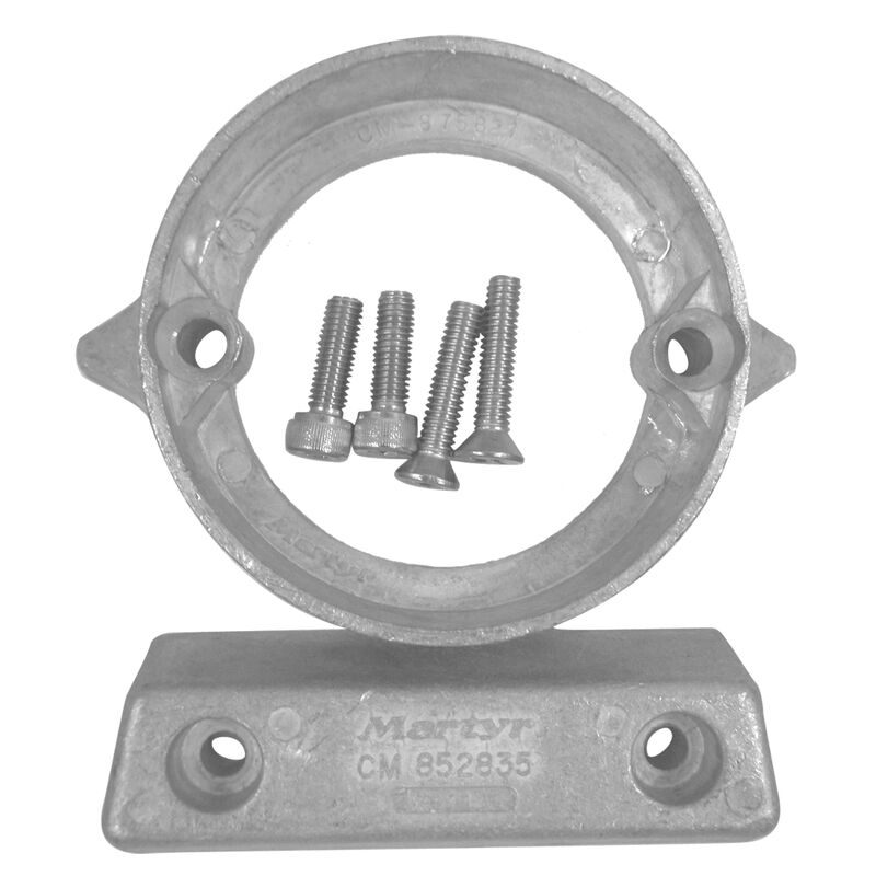 Complete Aluminum Anode Kit, Volvo 290 Dual Prop image number 1