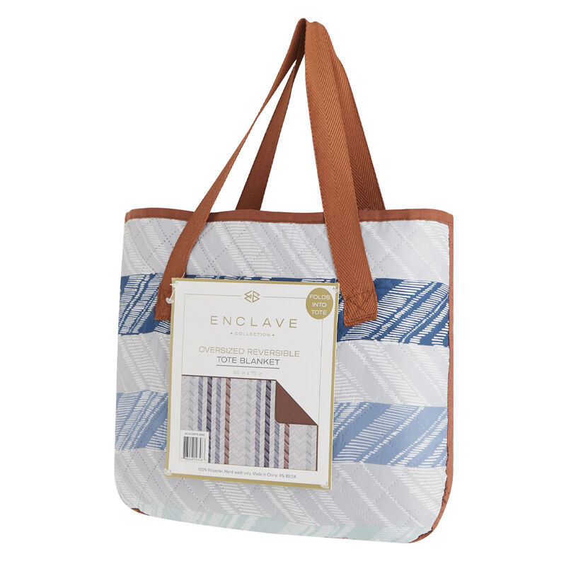 Enclave Oversized Reversible Tote Blanket, Frisco image number 3