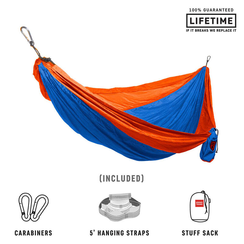Grand Trunk Double Deluxe Hammock with Straps image number 3