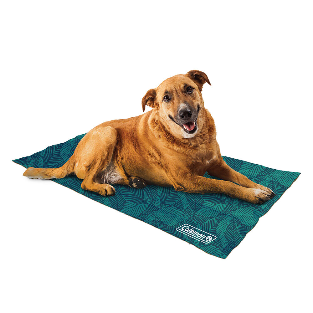 Coleman Unique Petz Rectangular Reversible Cooling Mat, Navy