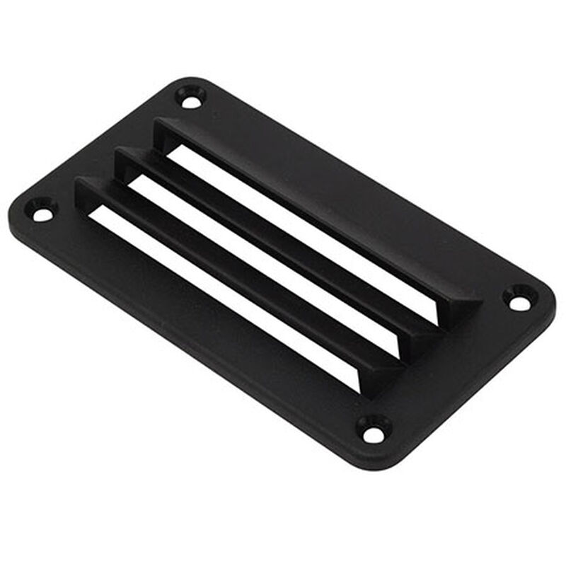 Sea-Dog ABS Black Louvered Vent, 4-7/8"L x 10-1/8"W image number 1