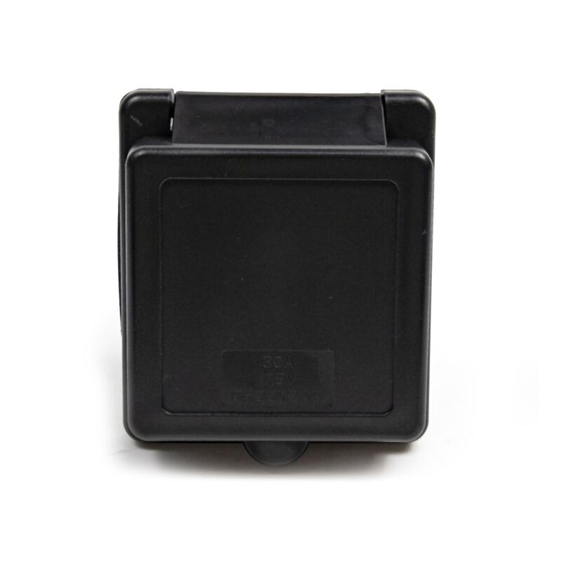 Electric World 30A RV Inlet in Black, ETL Certified Twist-Lock  image number 8