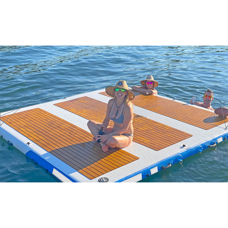 Island Hopper Inflatable Mega Yacht Dock, 10' x 10' image number 2
