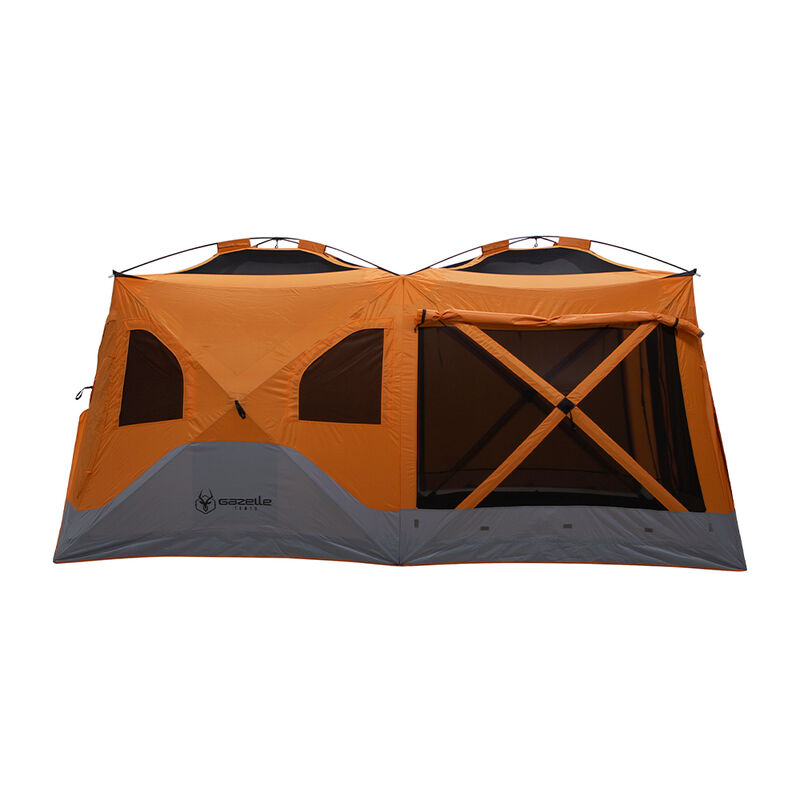 Gazelle Tents T4 Plus Hub Tent, Sunset Orange image number 2
