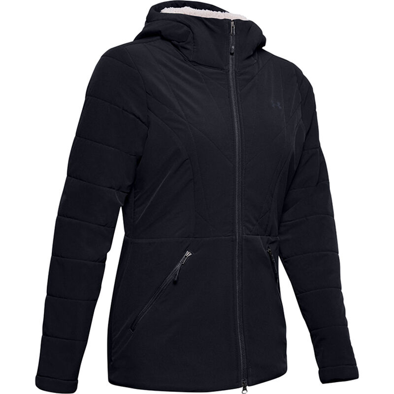 Under Armour Women&rsquo;s ColdGear Quilted Full-Zip Hoodie image number 1