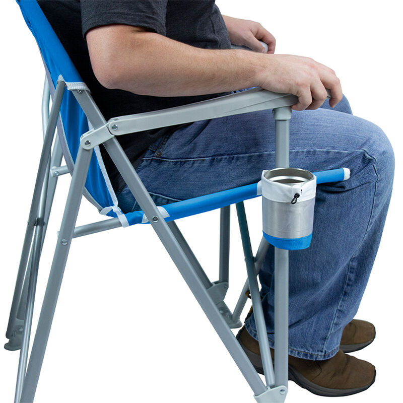 GCI Outdoor Captain's Chair, Saybrook Blue image number 2