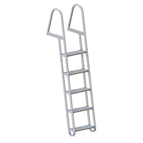 Dock Edge Kwik Release Aluminum Stand-Off Dock Ladder, 5-Step