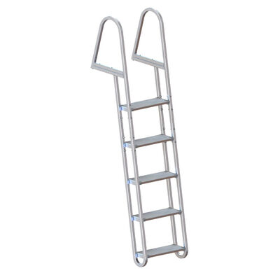 Dock Edge Kwik Release Aluminum Stand-Off Dock Ladder, 5-Step