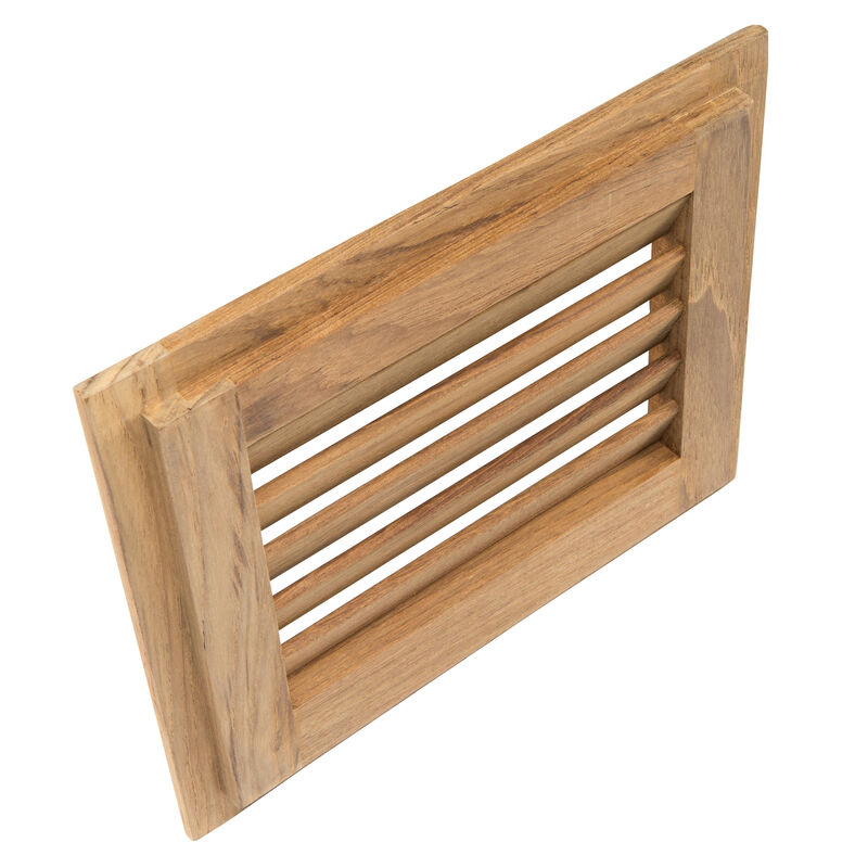 Whitecap Teak Louvered Insert, 7-1/2"H x 9-1/8"W x 3/4"D image number 3