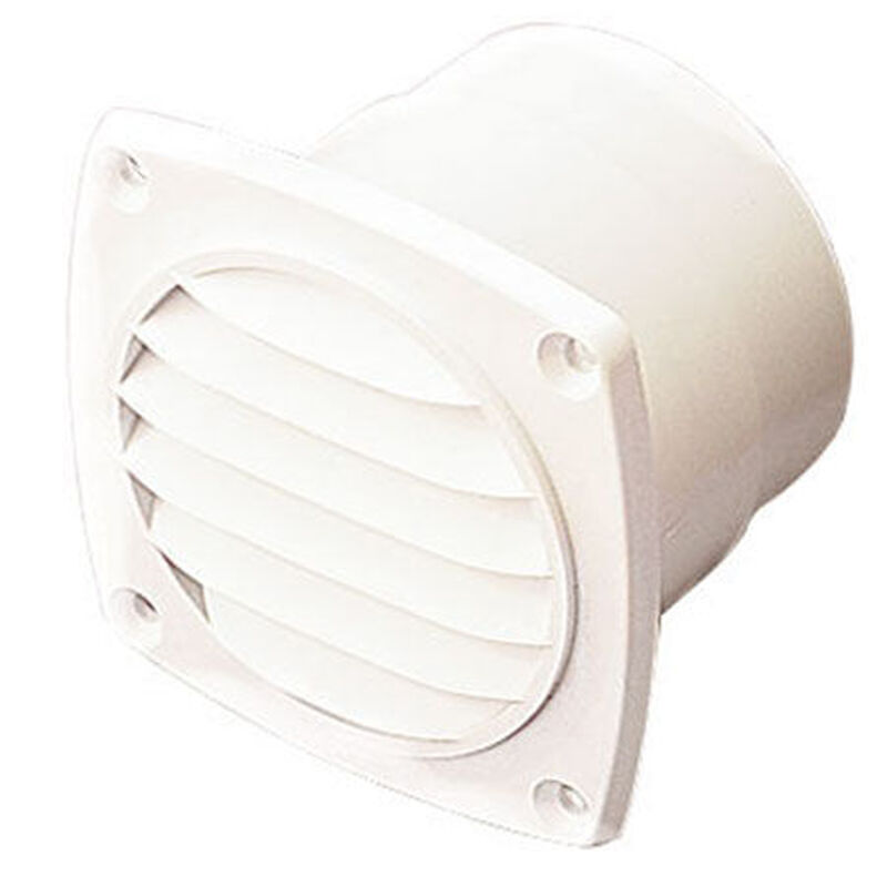 Sea-Dog ABS White Hose Thru-Vent, 4-15/16"L x 4-15/16"W x 1-3/8"D image number 1