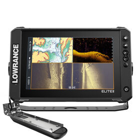 Lowrance Elite FS 10 Fishfinder Chartplotter, Active Imaging 3-in-1 Transducer