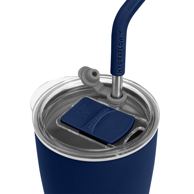 Hydraflow Capri 30oz Triple-Wall Vacuum Insulated Tumbler with Straw image number 2