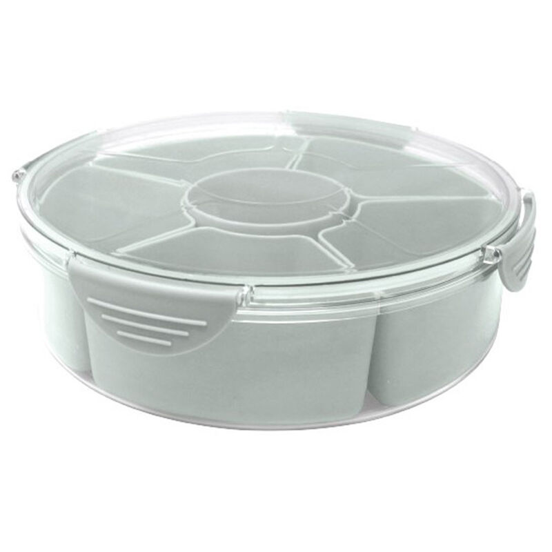 Gourmet Kitchen Airtight Container with 6 Removable Compartments  image number 1