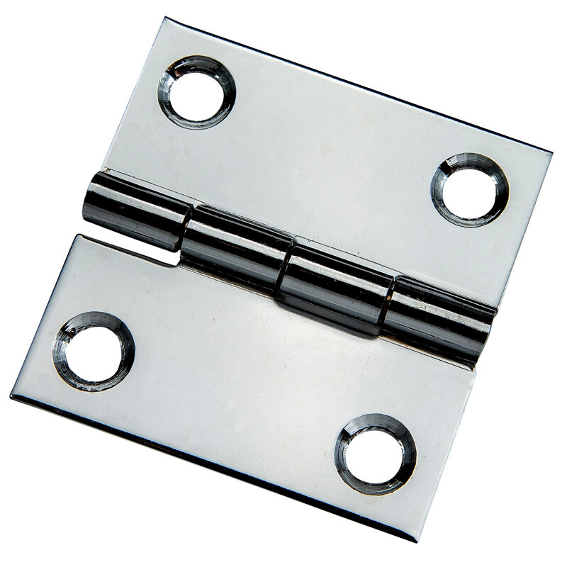 Whitecap Stamped Stainless Steel Butt Hinge, 2" x 2" image number 1
