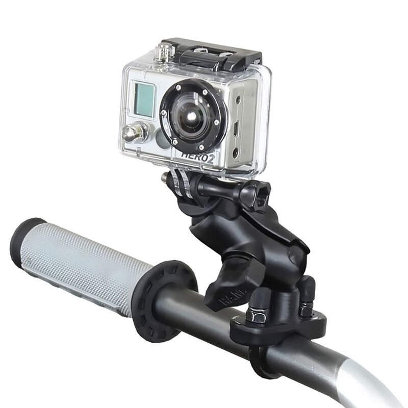 RAM Mount GoPro HERO Handlebar/Rail Mount Adapter With Short Arm image number 1