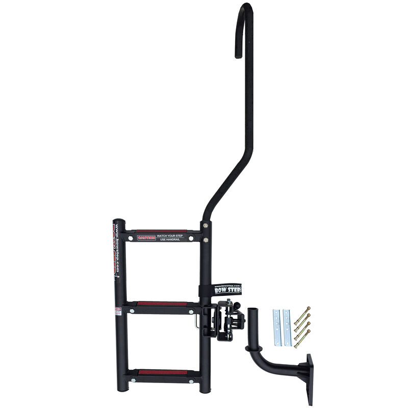 Quality Mark BowStep, 3-Step Ladder (Starboard) with Right Handle image number 1