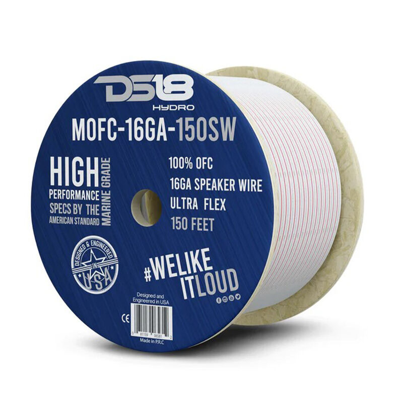 DS18 MOFC16GA150SW 16-Ga. Marine Tinned OFC Speaker Wire, 150' image number 2