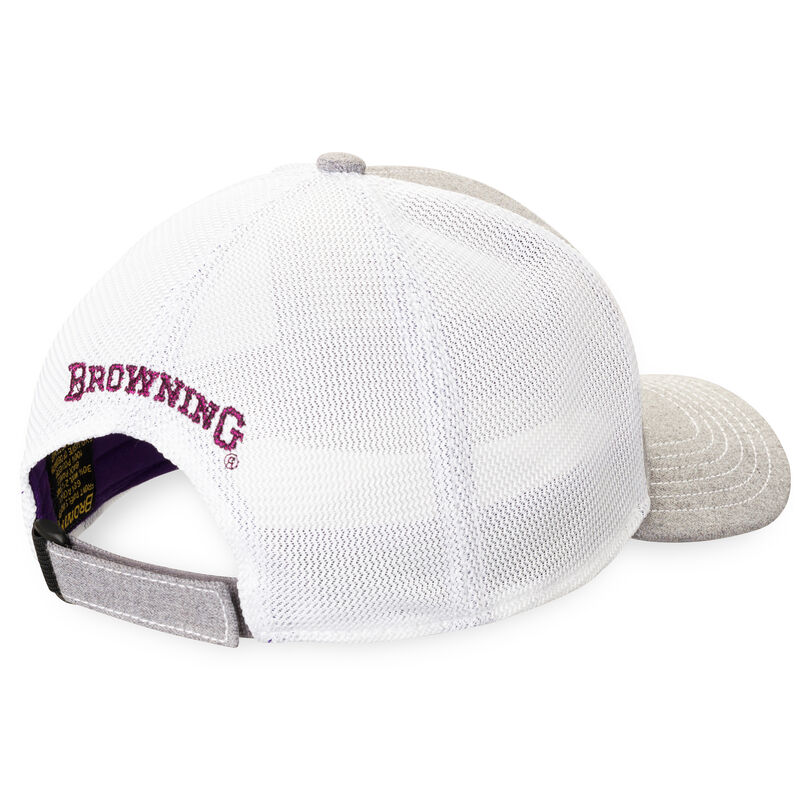 Browning Women&rsquo;s Nadia Cap, Gray/White image number 2
