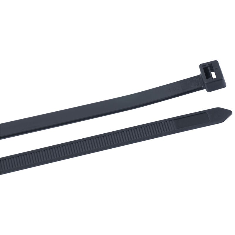 Ancor UV Black Heavy-Duty Cable Ties, 48", 10 Pack image number 1
