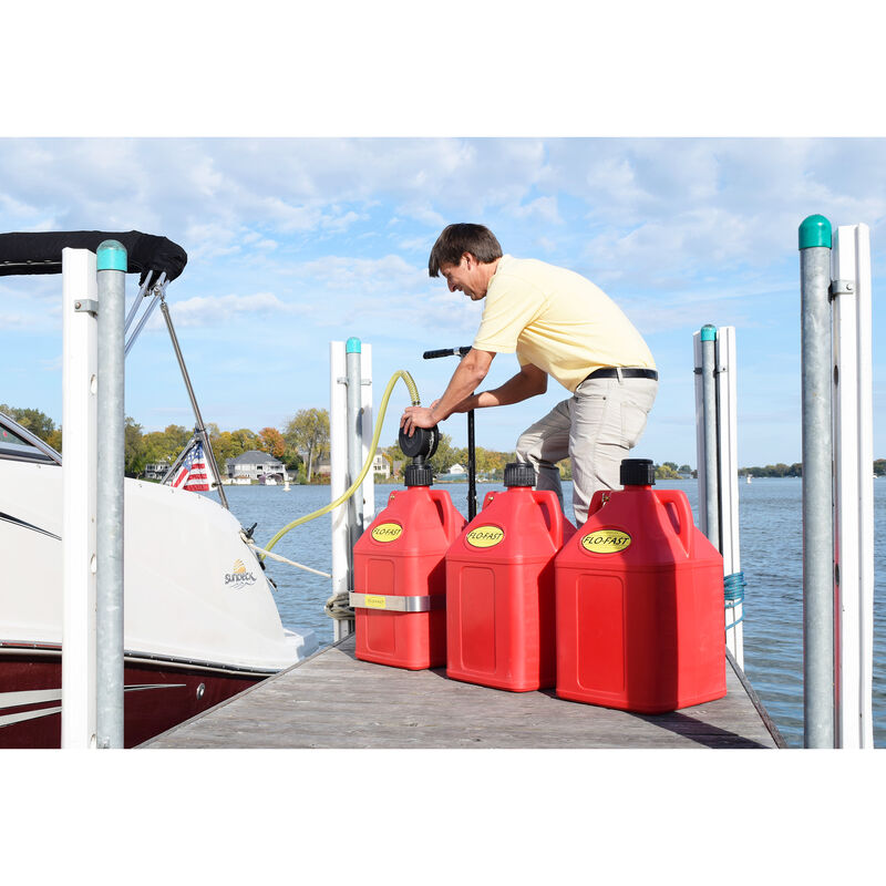 Flo-Fast Portable 15-Gallon Gasoline Transfer System image number 2