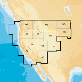 Navionics Electronic Chart, West US