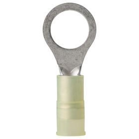 Ancor Nylon Ring Terminals, 12-10 AWG, 3/8" Screw, 25-Pk.