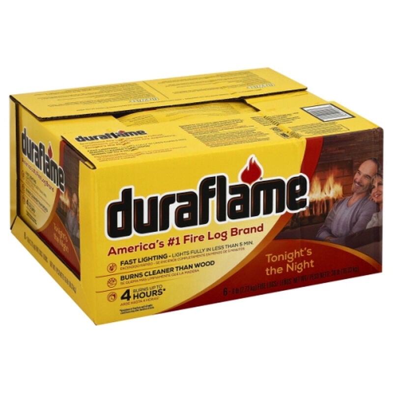 Duraflame 6 lb. Fire Log, 6 Pack  image number 1