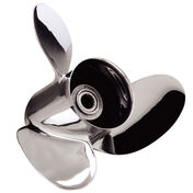 Stiletto 3-Blade Propeller, Pressed Rubber Hub / Stainless Steel, 14.25 dia x 21 pitch, Right Hand