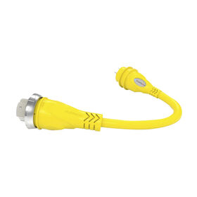 Furrion Pigtail Adapter 50A 125/250V Female to 30A Male