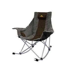 High Sierra Plush Rocking Camp Chair