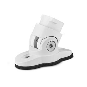 DS18 FLMBX-MALIBU Flat Mounting Bracket Clamp Adaptor for Malibu G10+ Towers and All NXL-X and CF-X Towers, White, Each