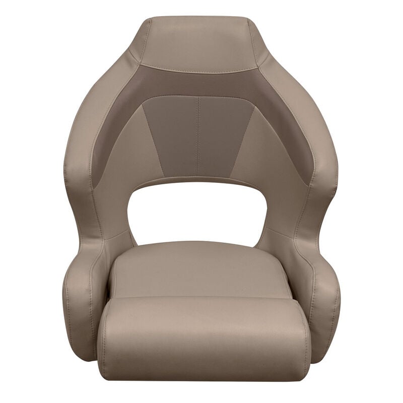 Wise Premier Pontoon XL Bucket Seat with Flip-Up Bolster image number 4