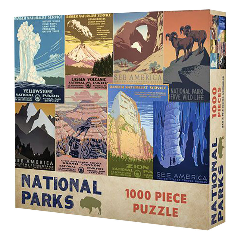 National Parks 1,000-Pc. Jigsaw Puzzle image number 1