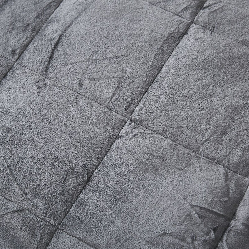 Bon Voyage 5-lb. Reversible Weighted Travel Throw, 40" x 50", Gray image number 3