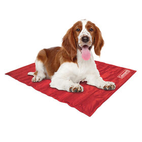 Coleman Pet Cooling Mat, 24" x 30", Red
