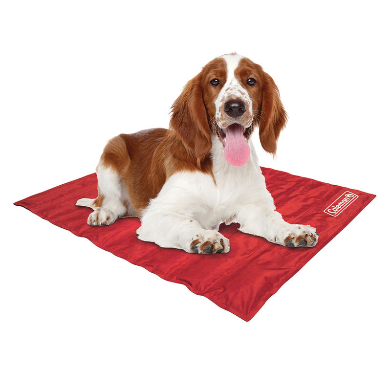 Coleman Pet Cooling Mat, 24" x 30", Red