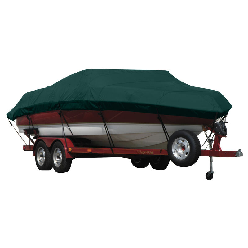 Exact Fit Covermate Sunbrella Boat Cover for Astro 2000 Sc  2000 Sc W/Shield W/Port Troll Mtro/B. Forest Green