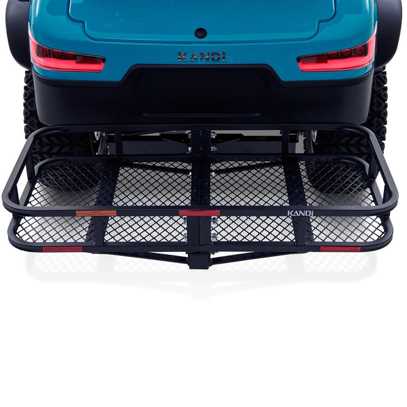 Kandi Golf Cart Rear Hitch Storage Basket, 2" Hitch Receiver Compatible image number 6